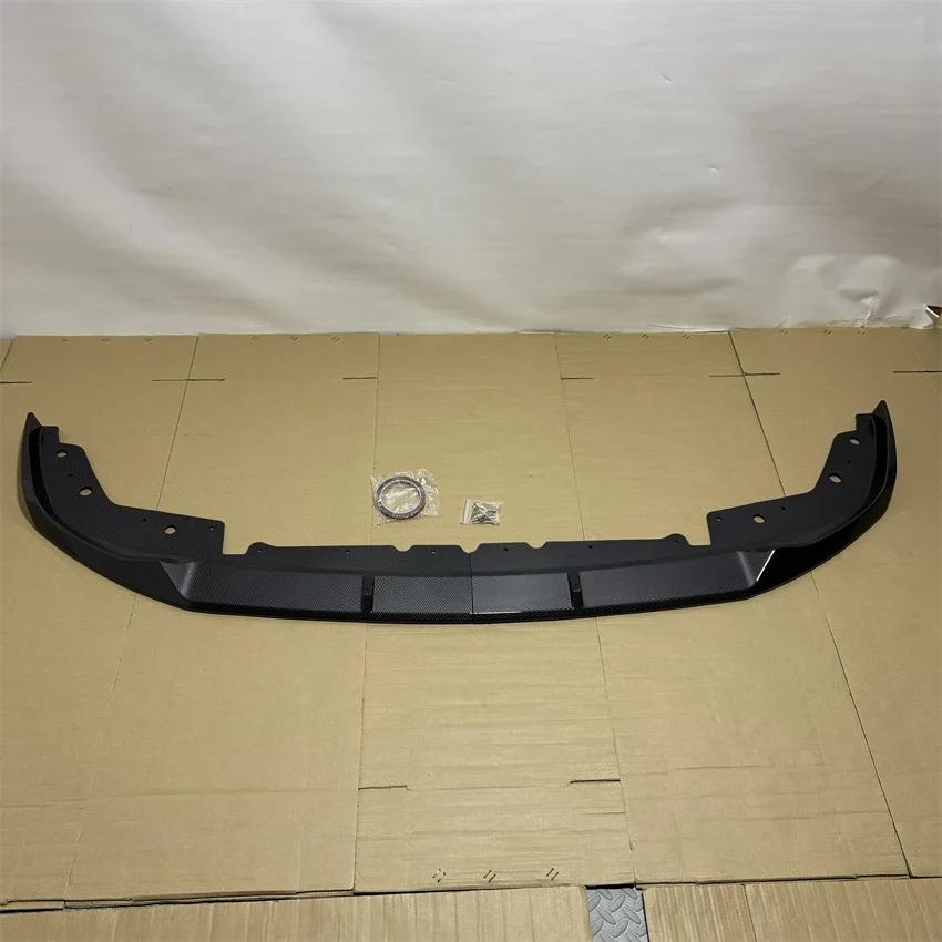 For BMW 3 Series G20 G21 325i 330i M340i Lci M-Sport 2022-2024 Front Bumper Splitter Lip Spoiler Diffuser Guard Body Kit Cover