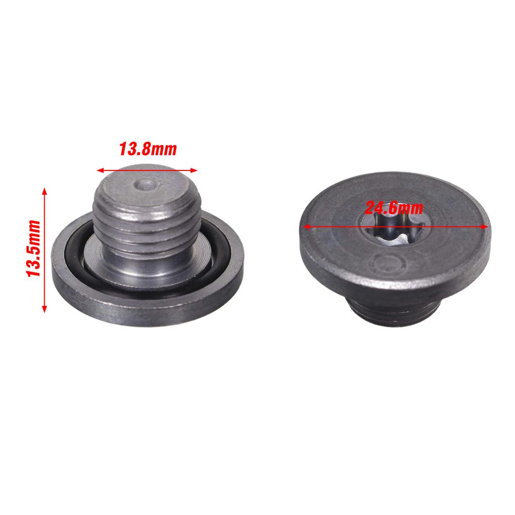 5Pcs Engine Oil Pan Drain Sump Plug Screw Bolt Steel M14 X1.5 For Vauxhall Astra J H CORSA B C