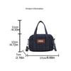 Street Style Denim Shoulder Bag Square Crossbody Bag Lightweight Women Handbag  Boy