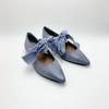 Spot Second Hair! French Temperament Mary Jane Shoes Retro Literary Polish Pointed Head Strap Bow Light Mouth Single Shoes
