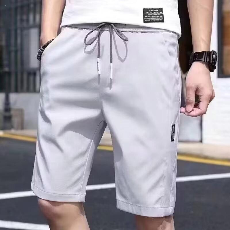Herre Japansk Retro Vidbent Svart Casual Sommershorts
