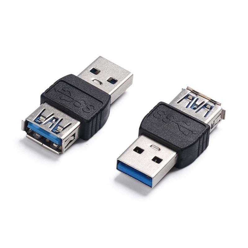 USB3.0 Female To USB3.0 Male Adapter 5Gbps Fast Data Transfer Power Adapter for Laptops Mobile Phones Tablets Mouse