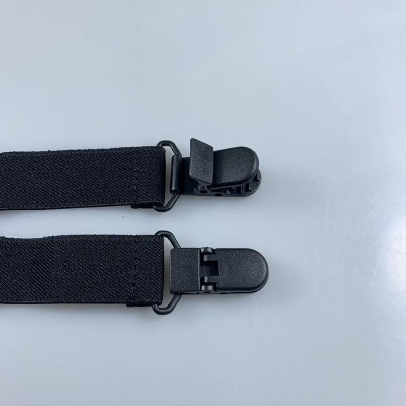 Flexibles wiederverwendbares Kunststoff-Befestigungsband mit elastischen Riemen für verstellbare Stabilität an jedem Hausschuh 4 Stück