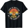 Funny Camper Hiking Nature This Is My Camping T Shirts Men Cotton Humor Streetwear Tee Shirt Short Sleeve Unisex Loose Clothing