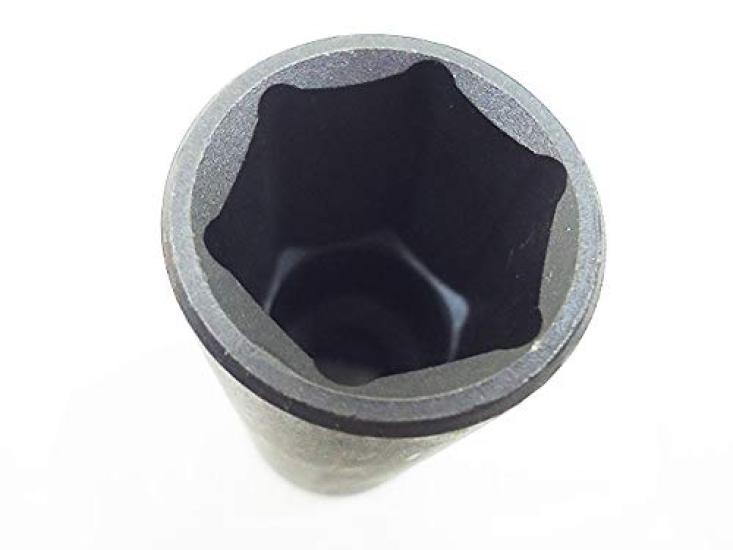 Impact Socket Deep Sockets for with Surface Contact 1/2" Set, Impact, 10mm, 12mm, 13mm, 14mm, 15mm, 17mm, 19mm, 21mm, 22mm, 24mm, Case,