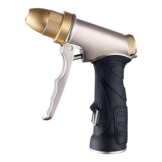 Yousheng Garden Hose Nozzle Adjustable Spray Patterns Heavy Duty Garden Sprayer High Pressure Water Nozzle for Plants Car Washing Pet Showering