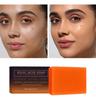Kojic Acid Soap Bar 100g, Natural Turmeric Soap with Glutathione Collagen and Vitamin C, Gentle Cleansing Bar for Face and Body Skin Care