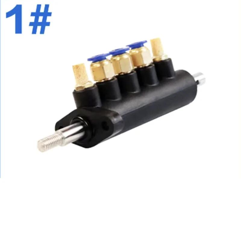 Controle de ar de cinco vias pedal válvula roda reparação ferramenta pneu trocador máquina