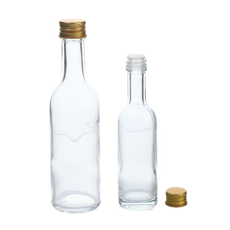 50-150ml Glass Wine Bottle Empty Whisky Glass Liquor Bottle For Alcohol Wedding Gifts Wine Mini Container Storage Bottle