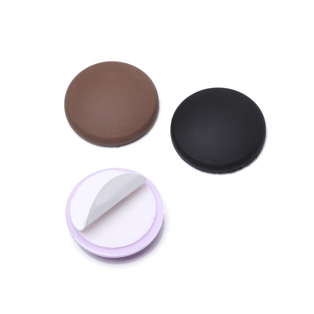 4cm Silikon Türklinken Stopper Anti-Rutsch Aufkleber Wandschutz Gummi Puffer Runde Türklinke Aufprallschutz Selbstklebender Stoßfänger