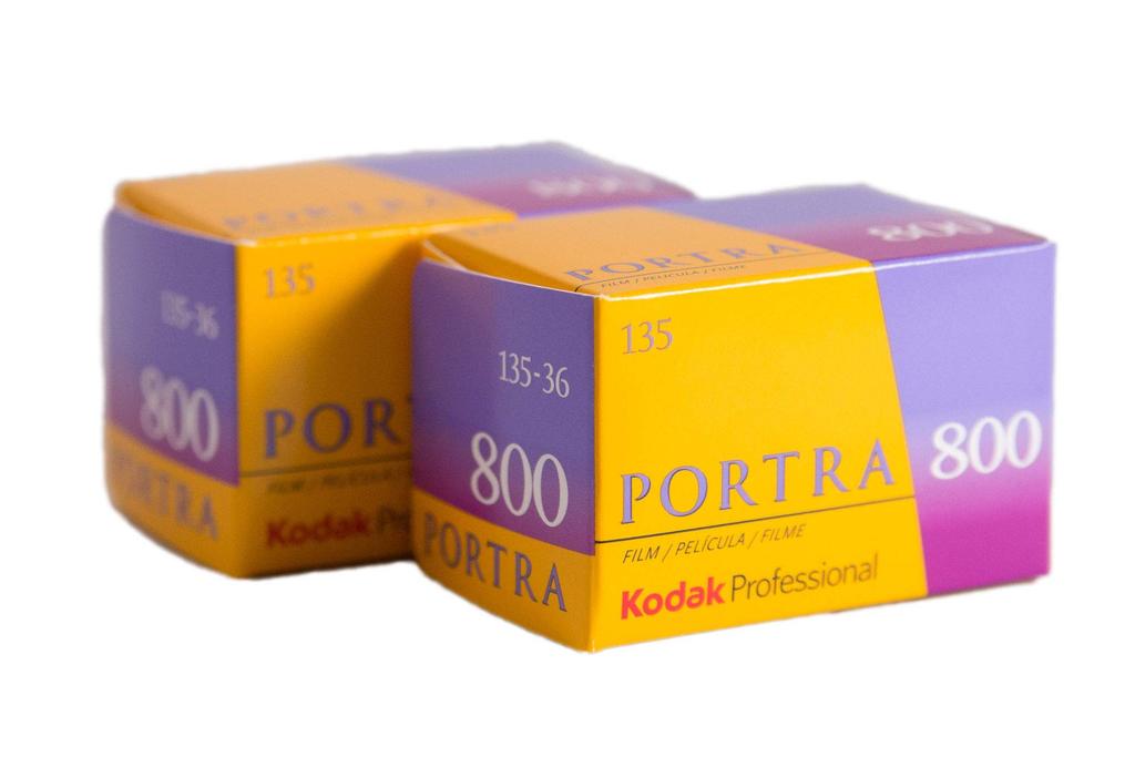 Kodak Professional Color Negative Film, 35mm Portra 800, 36 Sheets (Pack of 2)