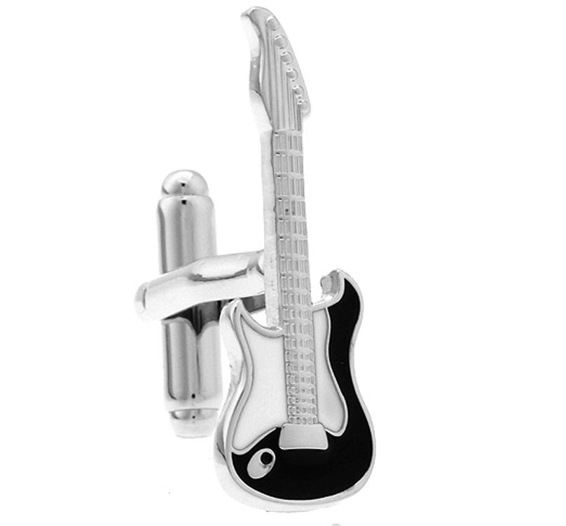 Music Series Men' Fashion Cuff Links Musical Instrument Guitar Microphone Piano Violin Drum DJ Design Quality Brass Cufflinks