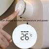 Automatic Foam Soap Dispenser with Temperature Digital Display Rechargeable Infrared Sensor Touchless Pump 3W