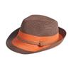 Cappello di Paglia Estivo Genitore-Figlio Fedore Pieghevoli Cappello da Sole Parasole da Uomo Cappello da Spiaggia da Donna Cappello a Cilindro per Bambini Piccolo Cappello a Cilindro