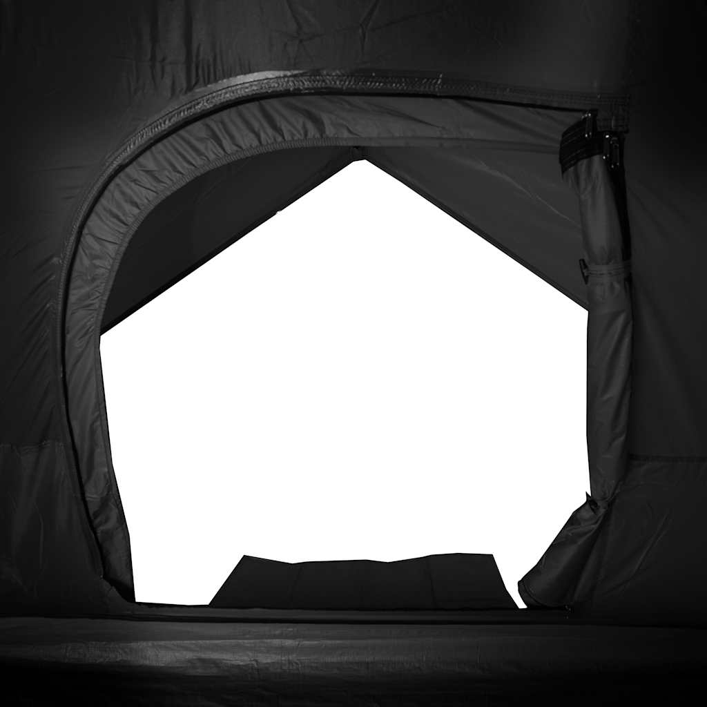 Dome Camping Tent for 2 Persons White & Dark Waterproof