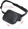 Right Eye Sleep with 3D Breathable Design, Single Eye Cover with Hook and Loop Strap