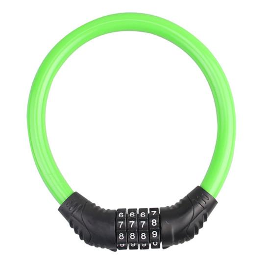 4 Digital Combination Password Cycling Security Bicycle Bike Cable Chain Lock