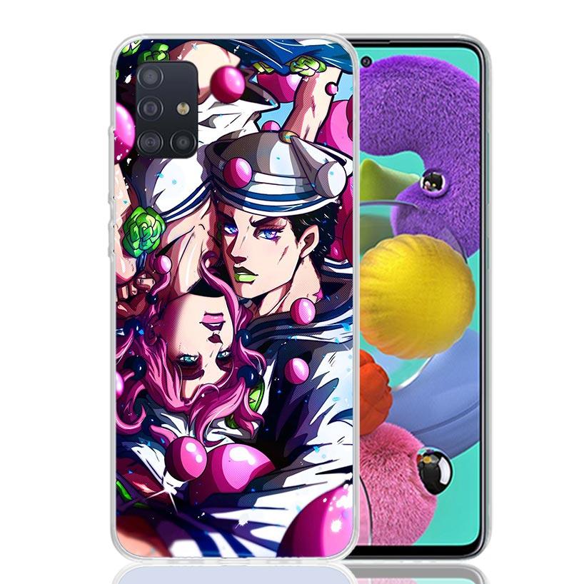 JoJo's Bizarre Adventure Hot Anime Phone Case For Samsung Galaxy A52 A32 A22 A12 A02S A50S A30S A51 A31 AA71 Note 20 Ultra 10 S1