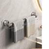 XuanYong Punch-Free Suction Cup Double Towel Rack