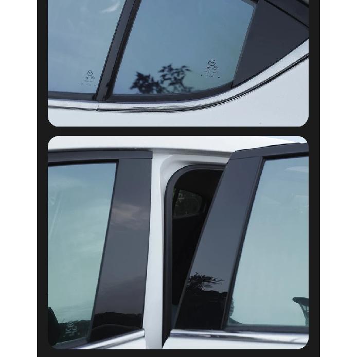 For Kia K5 Optima 2011-2015 2012 2013 2014 Window Center Pillar Film Trim Cover B C Posts Sticker Column Car Accessorie