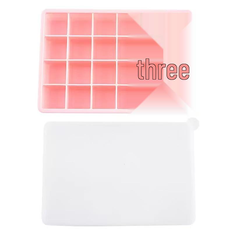 Silicone Baby Food Ice Cube Tray - 24 & 15 Grids, Easy Release, Quick Freeze, Food Grade