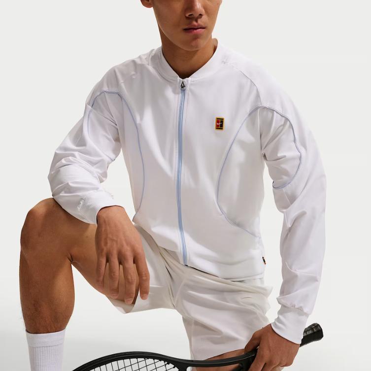 Nike Dri-Fit Lightweight Woven Stretch Tennis Shirt Men tops IR6294-100