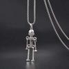Screw Robot Pendant Necklace: Trendy Unisex Hip Hop Chain for Men, Women, and Kids