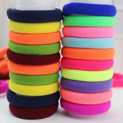 50Pcs per capelli elastici per capelli in velluto Elastico Capelli bande scricchiolio Capelli Legami corde scrun