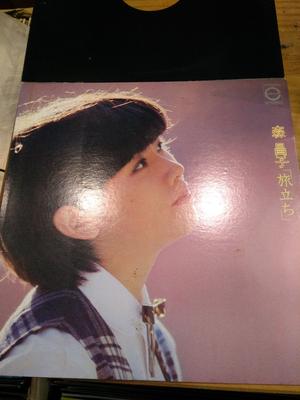 LP Record MASAKO MORI  Tabidachi C25A0086 CANYON 1980 Japan Obi Japanese EnkaTraditional Used