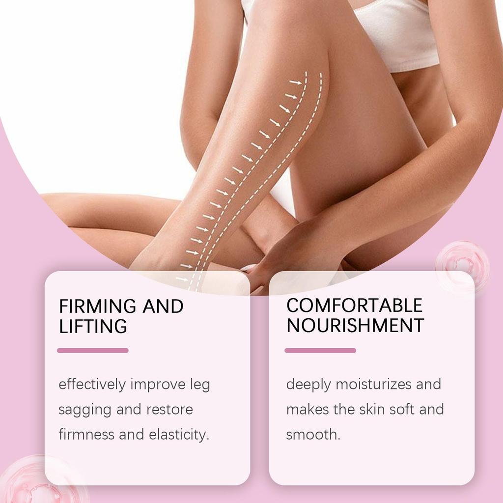 Leg Tightening Cream Nourishes the Skin of the Legs and Hydrates, Moisturizing, Delicate and Smooth Daily Massage Treatment