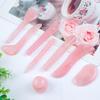 Natural Rose Quartz Jade Gua Sha Board Acupuncture Massage Facial Gouache Pink Quartz Massage Face LiftingStone Guasha Scraping