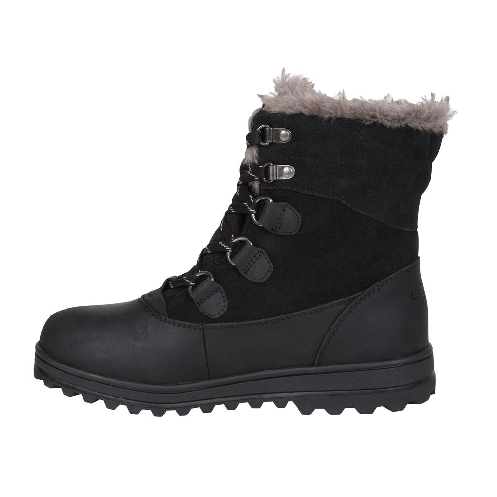Mountain Warehouse Womens/Ladies Vostock Leather Waterproof Thermal Snow Boots