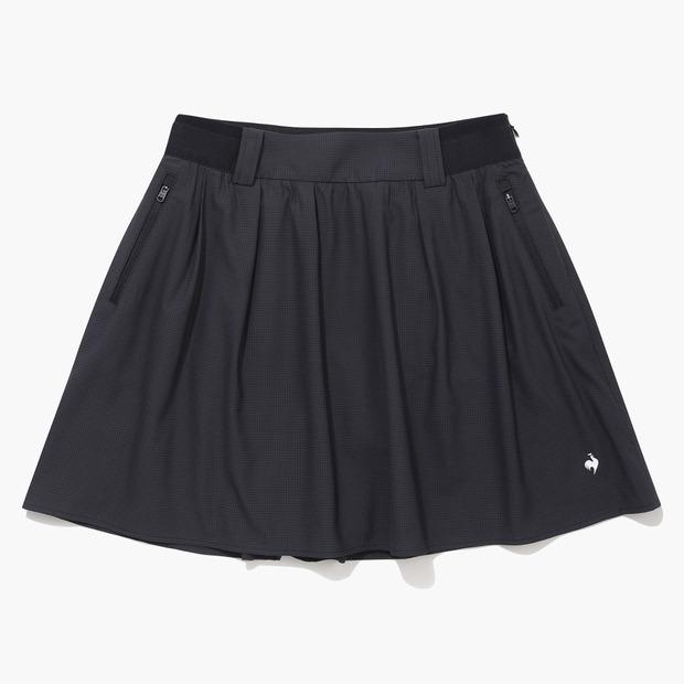 LECOQ GOLF Women'S Gathered Flare Skirt (Gq122Lsk34)