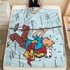 The Adventures of TintinFlannel Blanket, High quality Comfortable for All Seasons, Home Decor, Warmth and Comfort