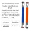 [Popular Item] Double-Ended Stiff Steel Wire Brush for Circuit Board Cleaning