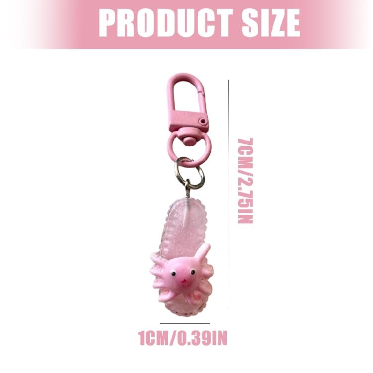 Cute Ocean Charm Animal Key Chain Key Accessory Vibrant Resin Charm Ornament For Daily Use Adults