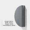 Triangle Shape Cabinet Door Handle Embedded Cabinet Pull Handle  Kitchen Cabinet