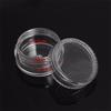 50/100/200pcs 2.5ml Clear Cosmetic Bottles Containers Pot Sample Clear Cream Jar For Nail Arts Small Clear Can Tin For Balm