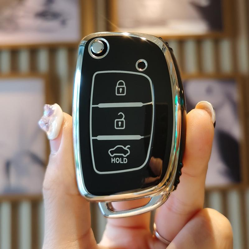 Hyundai Car Key Cover for IX35, Mistra, 7th Gen Elantra, Verna, IX25