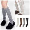 Warmth Hollow Calf Socks Knitted Mid Tube Socks New Stacked Long Tube Socks  Women Girls