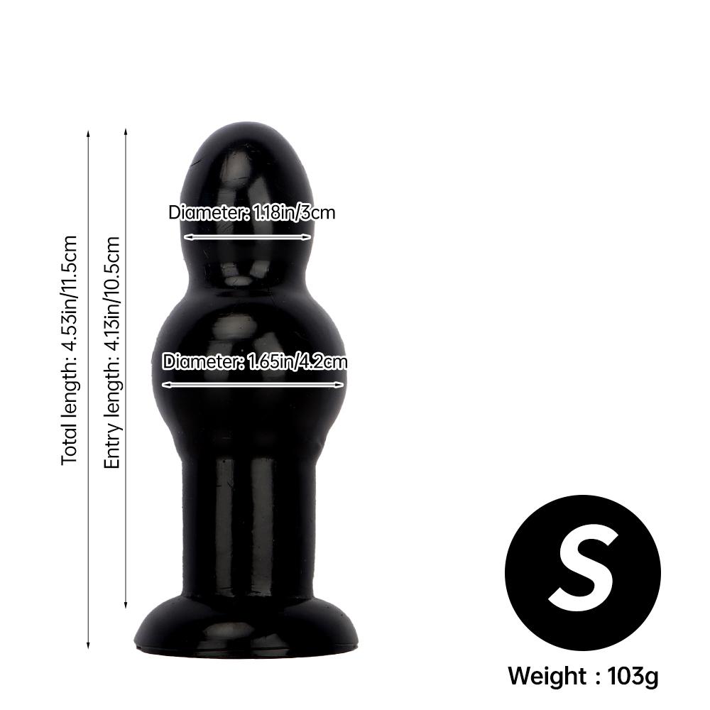 Analplug Dildo Weich Groß Analdilator Stimulieren Vagina Anus Masturbator Buttplug Sexspielzeug für Frauen Männer Sexprodukte 18+
