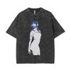 Washed Vintage Singer Aitana Graphic T-shirt CUARTO AZUL Print T-shirts  Women Fashion Pop Music T Shrit Streetwear Fans Gift