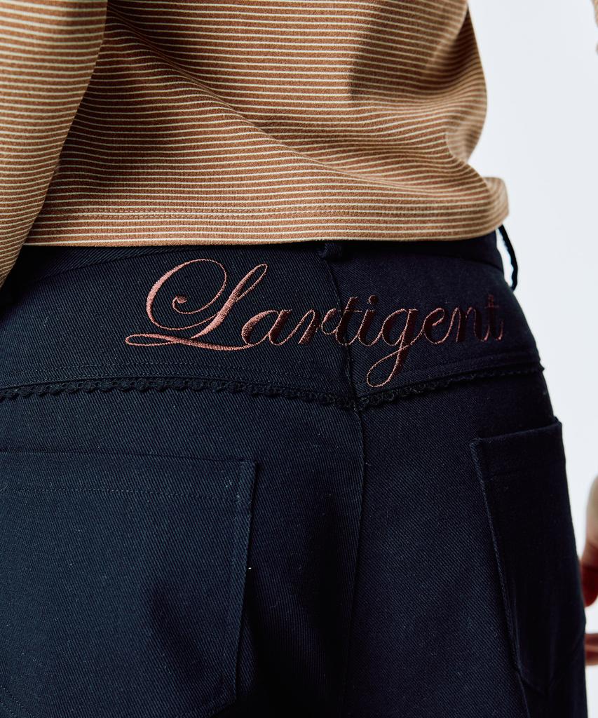 LARTIGENT L15 Cotton Pants(Black)