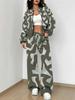 Camouflage Style Autumn And Winter New European And American Women'S Clothing Outdoor Fashion Suit Women
