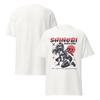 Shinobi Ninja Girl T-Shirt, Cute Kunoichi Aesthetic Tee, Retro Sun & Stars Ninja Art, Stealthy Manga-Inspired Shirt