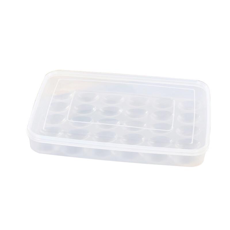 Wutuo Refrigerator Egg Storage Box with Lid (2-Pack)