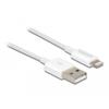 Câble USB - DELOCK - 83001 - 0,15 m - USB 2.0 - USB A vers Micro-USB B/Lightning