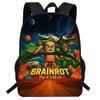 Zaino per Bambini con Stampa Cartone Animato Leggero Borsa Scolastica Studenti Elementari Tessuto Oxford Traspirante Anti-Sforzo Ergonomico
