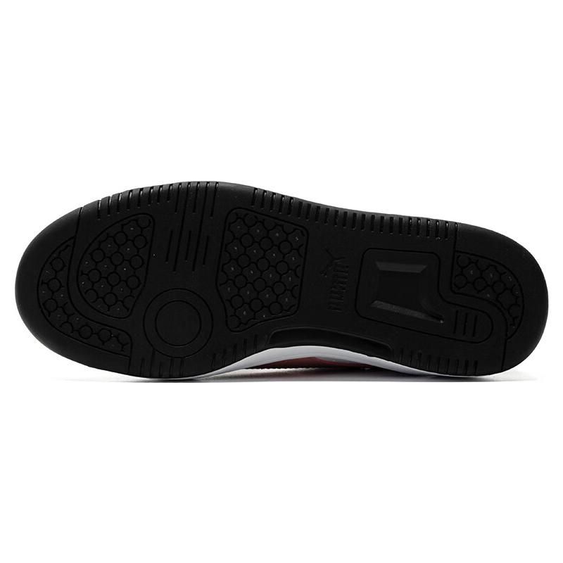 Puma Rebound V6 Low Sneakers Unisex Sneakers White Future-Pink Black 392328-11