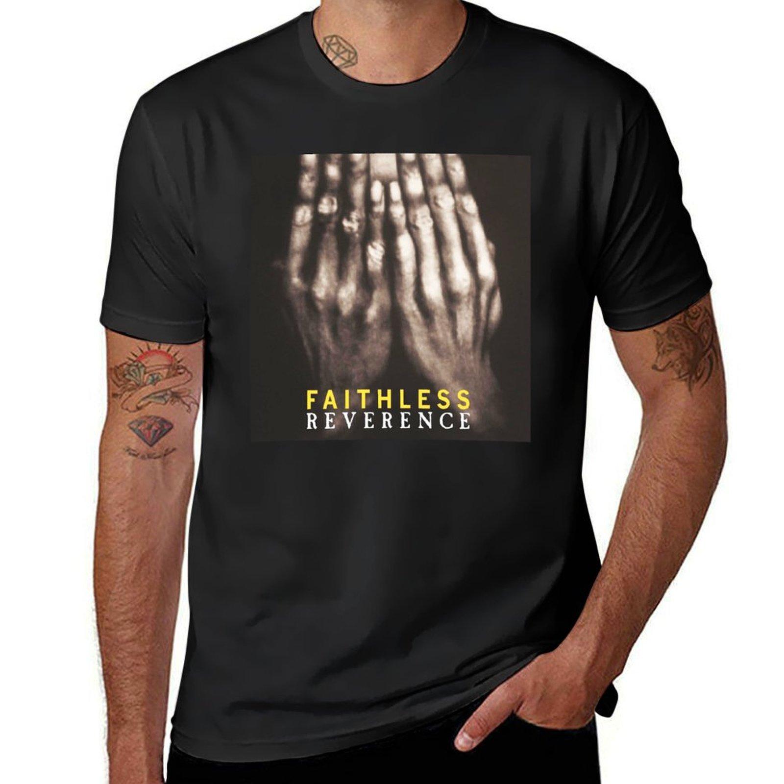 

Reverence Faithless T-Shirt quick-drying sweat graphics men t shirt L